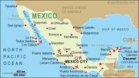 карта мексики