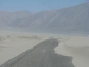 перу дорога по пустыне Наска